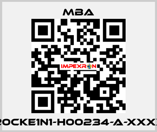 MBA220CKE1N1-H00234-A-XXXXXXXX MBA