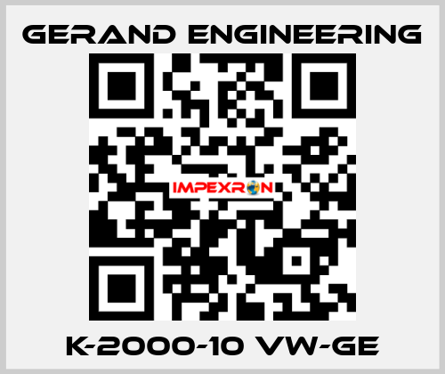 K-2000-10 VW-GE Gerand Engineering