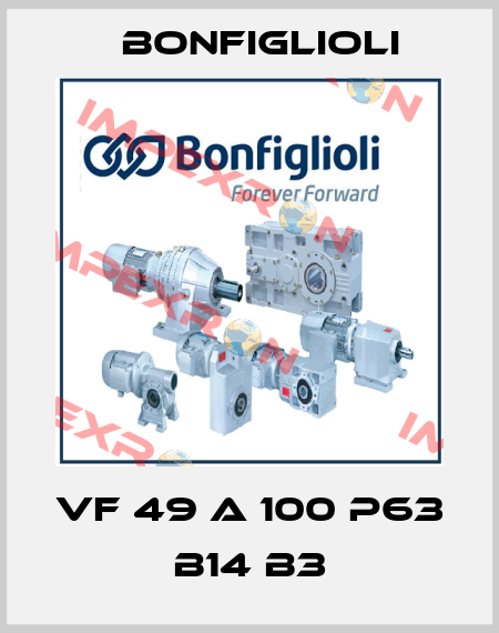 VF 49 A 100 P63 B14 B3 Bonfiglioli