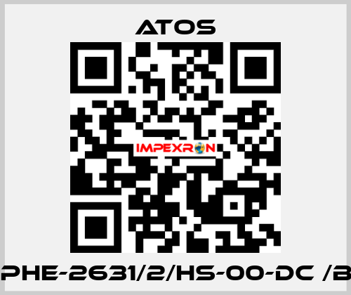 DPHE-2631/2/HS-00-DC /BT Atos