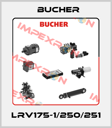 LRV175-1/250/251 Bucher