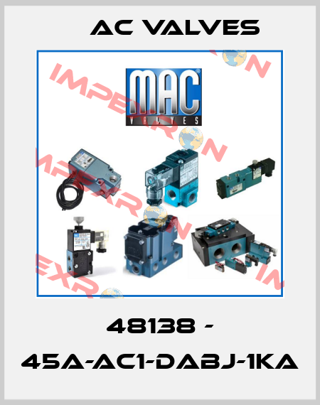48138 - 45A-AC1-DABJ-1KA МAC Valves