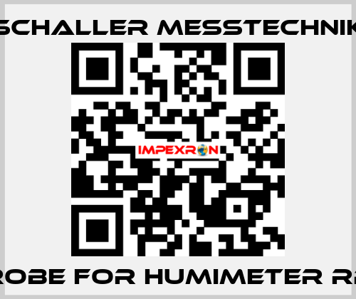 Probe for Humimeter RP6 Schaller Messtechnik