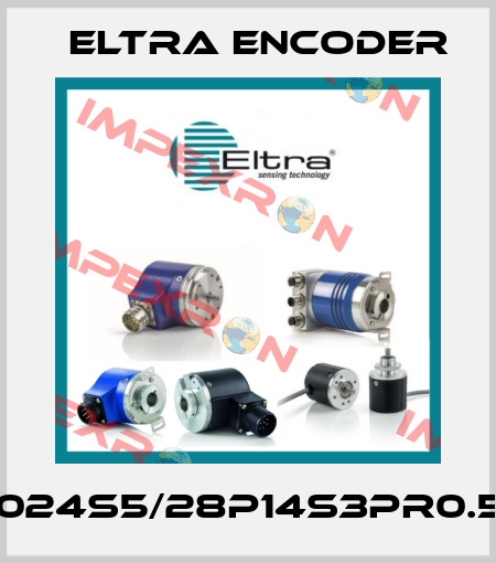 EH80PG1024S5/28P14S3PR0.5+M12.149 Eltra Encoder