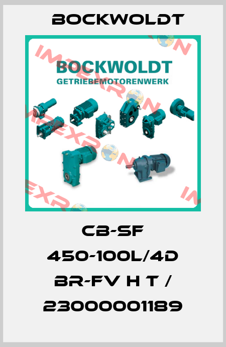 CB-SF 450-100L/4D Br-Fv H T / 23000001189 Bockwoldt