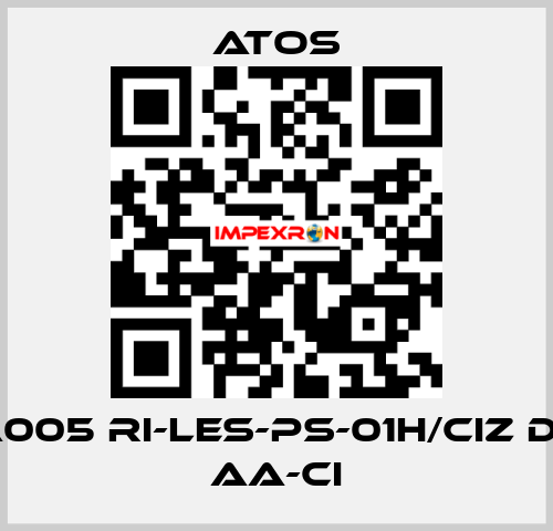 11EA005 RI-LES-PS-01H/CIZ DL 14 AA-CI Atos