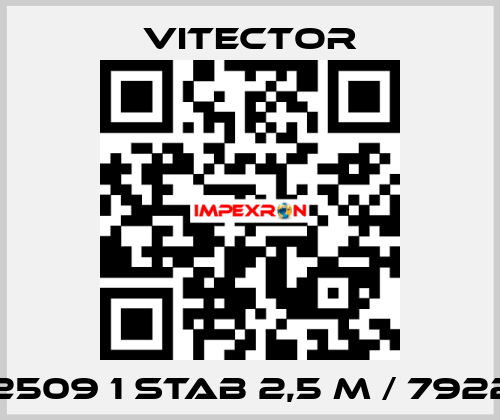 ALU-2509 1 Stab 2,5 m / 79221000 vitector