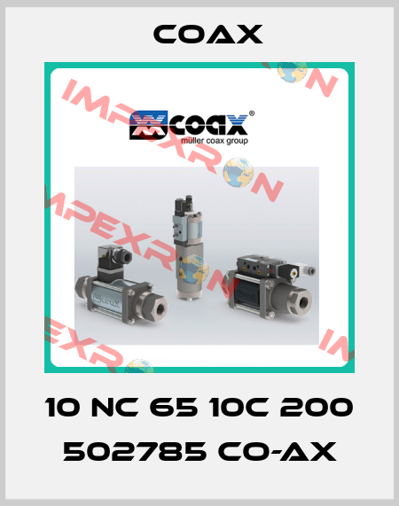 10 NC 65 10C 200 502785 CO-AX Coax