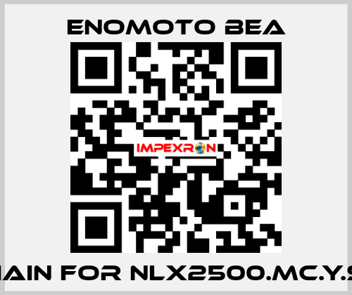 chain for NLX2500.MC.Y.SY Enomoto BeA