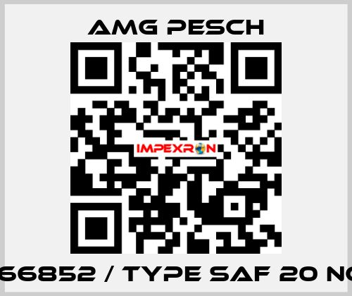 166852 / type SAF 20 NC AMG Pesch