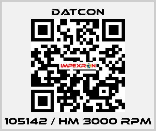 105142 / HM 3000 RPM Datcon