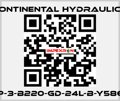 VEP-3-B220-GD-24L-B-Y5861-6 Continental Hydraulics