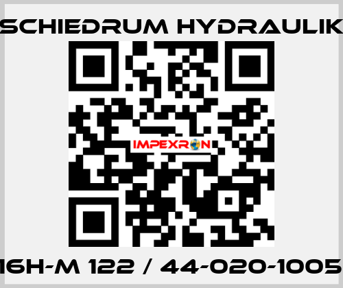 20DR-16H-M 122 / 44-020-10050M122 SCHIEDRUM HYDRAULIK