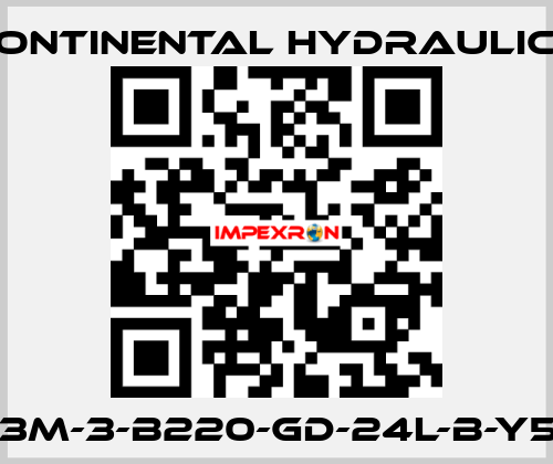 VEP03M-3-B220-GD-24L-B-Y5861-6 Continental Hydraulics