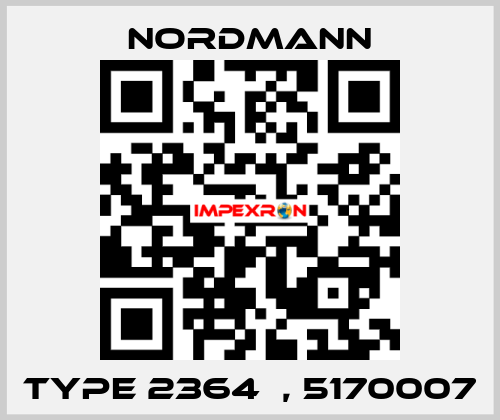 Type 2364А, 5170007 Nordmann