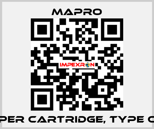 Paper cartridge, type C8C Mapro