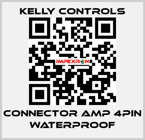Connector AMP 4pin waterproof Kelly Controls