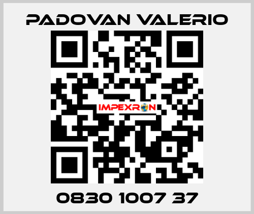 0830 1007 37 PADOVAN VALERIO