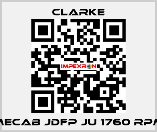 MECAB JDFP JU 1760 RPM Clarke