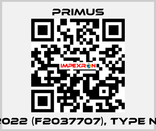 p/n 72022 (F2037707), type N10006 Primus