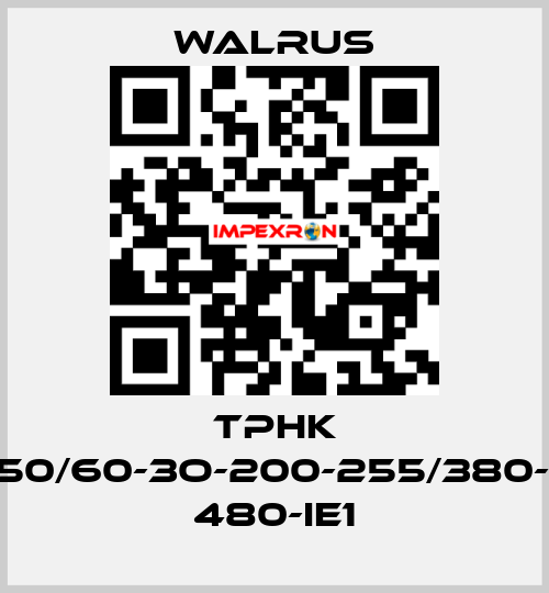 TPHK 4T5-3/TPHK4T5-3-50/60-3O-200-255/380-440-200-255/380- 480-IE1 Walrus