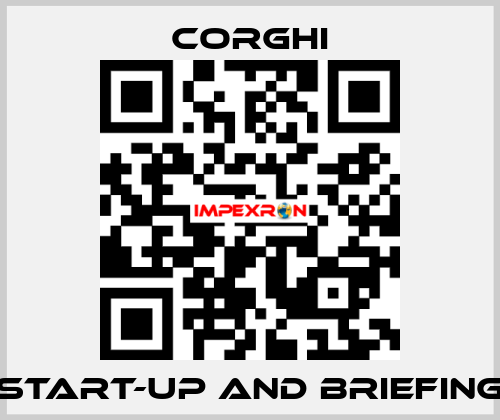 Start-up and briefing Corghi