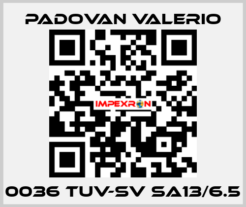 0036 TUV-SV SA13/6.5 PADOVAN VALERIO