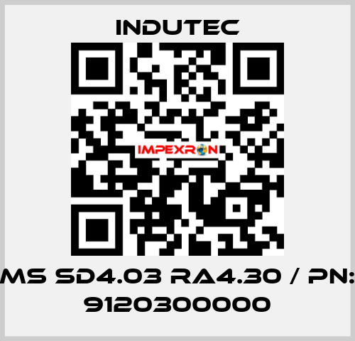 MS SD4.03 RA4.30 / PN: 9120300000 Indutec