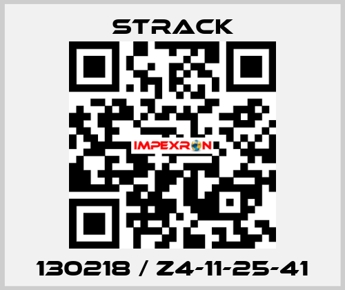 130218 / Z4-11-25-41 Strack