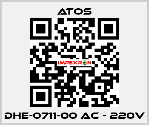 DHE-0711-00 AC - 220v Atos