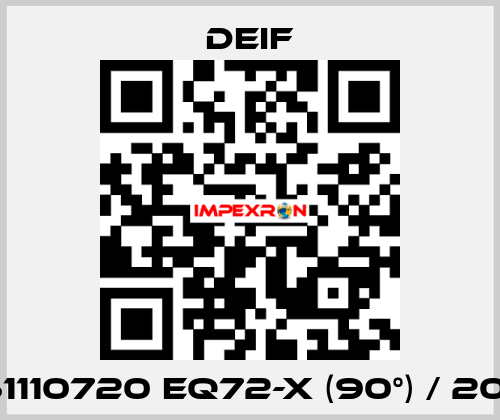 2961110720 EQ72-x (90°) / 20/5A Deif