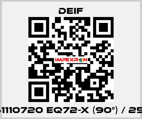 2961110720 EQ72-x (90°) / 25/5A Deif