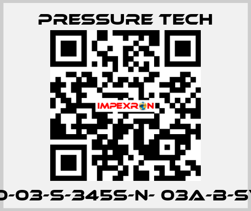 LF690-03-S-345S-N- 03A-B-SV-075 Pressure Tech