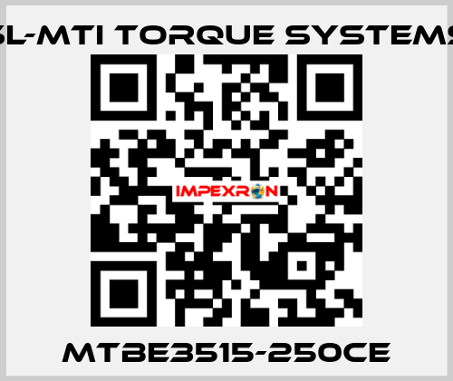 MTBE3515-250CE SL-MTI Torque Systems