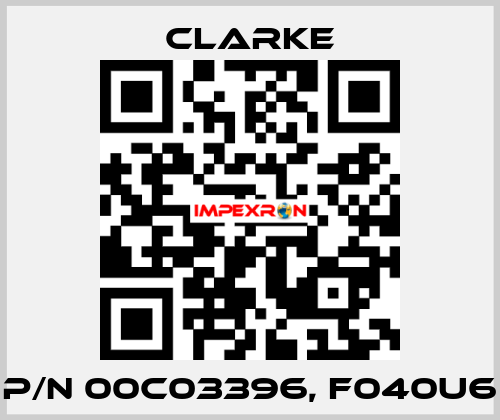 p/n 00C03396, F040U6 Clarke