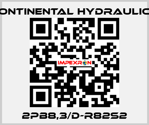 2PB8,3/D-R82S2 Continental Hydraulics