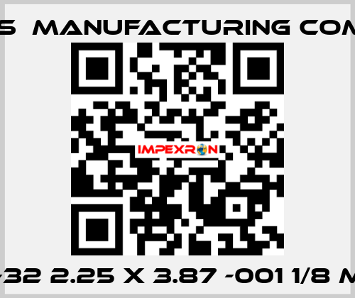 VC-32 2.25 x 3.87 -001 1/8 MPT VI- CAS  Manufacturing Company