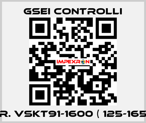 SCR. VSKT91-1600 ( 125-165A ) GSEI Controlli