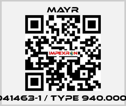 0041463-1 / Type 940.000.A Mayr