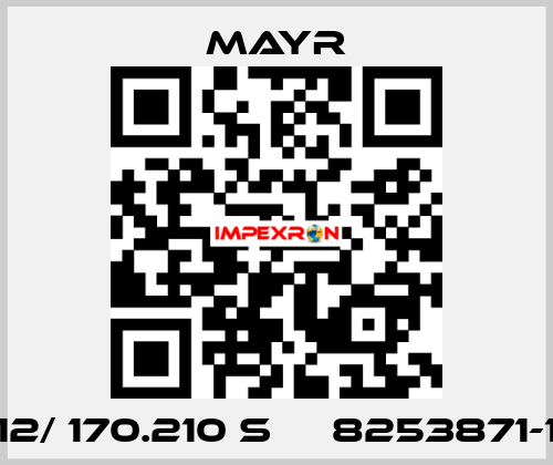 12/ 170.210 S     8253871-1 Mayr