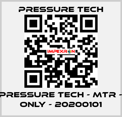 SOA - Pressure Tech - MTR - Body Only - 20200101 Pressure Tech