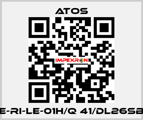 E-RI-LE-01H/Q 41/DL26SB Atos