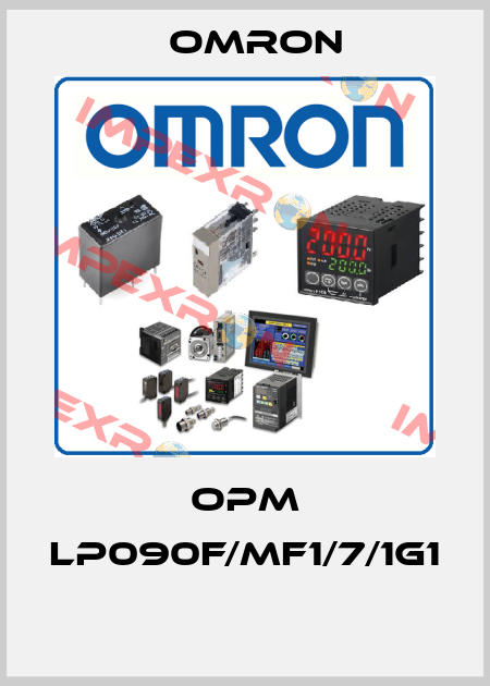 OPM LP090F/MF1/7/1G1  Omron