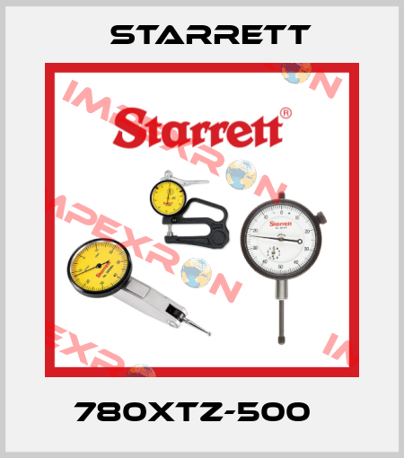 780XTZ-500   Starrett