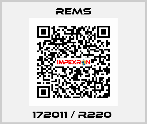 172011 / R220  Rems