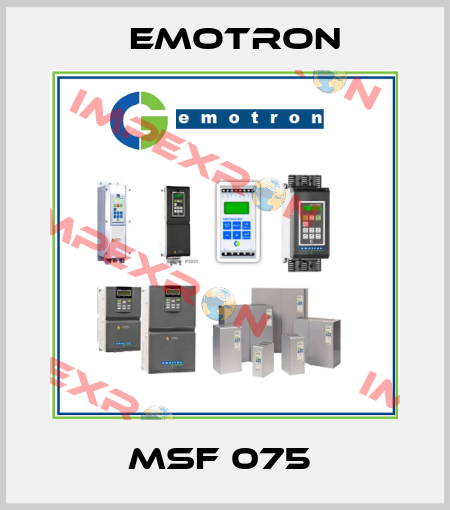 MSF 075  Emotron