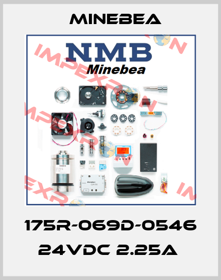 175R-069D-0546 24VDC 2.25A  Minebea