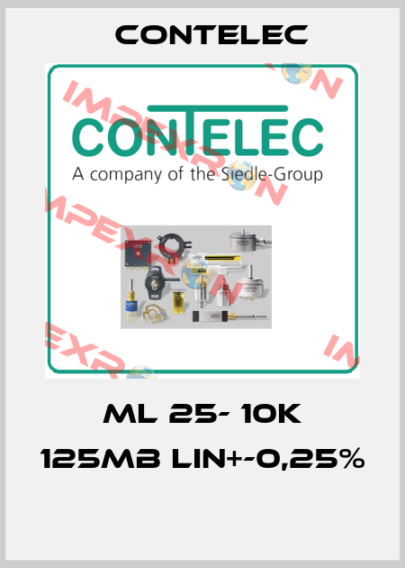 ML 25- 10K 125MB LIN+-0,25%  Contelec