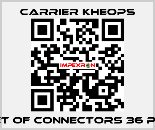 Set of Connectors 36 pin  Carrier Kheops