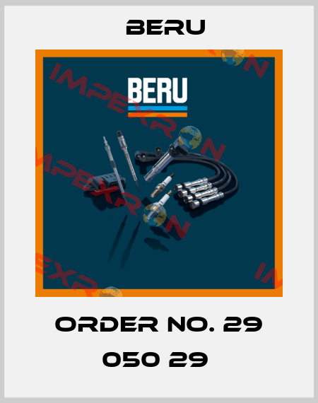 Order No. 29 050 29  Beru